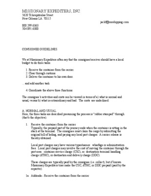 missionary Book