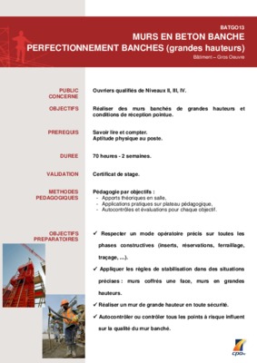banches beton Book