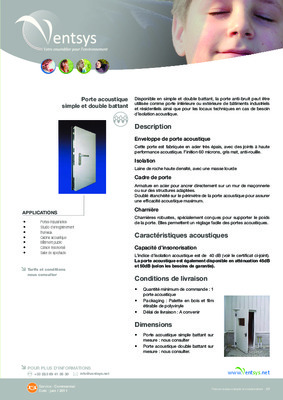 isolation porte bruleur Book