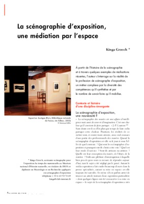scenographie d exposition Book