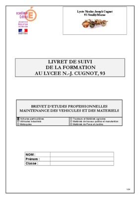 cugnot Book