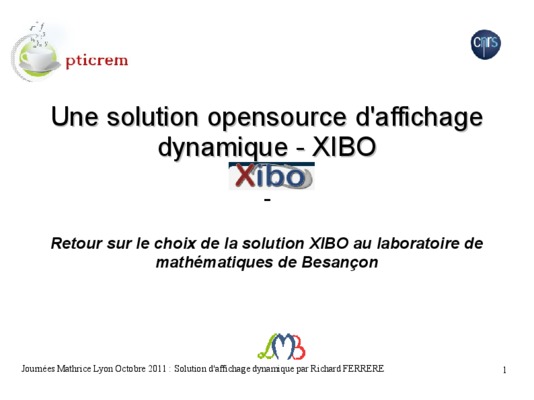 affichage dynamique Book