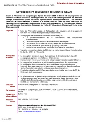 education et formation des adultes Book