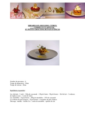 mirabelles Book