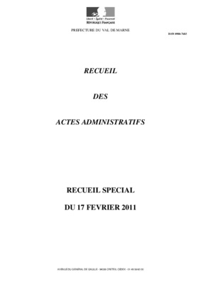 recueil des actes administratifs de 1985 Book