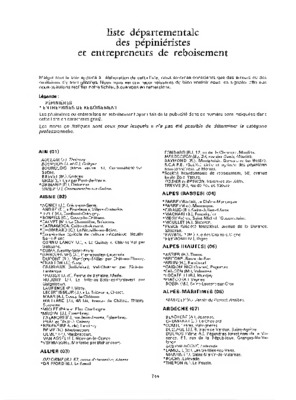 pepinieristes Book