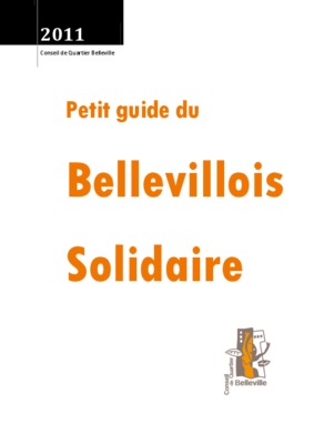 bellevillois Book