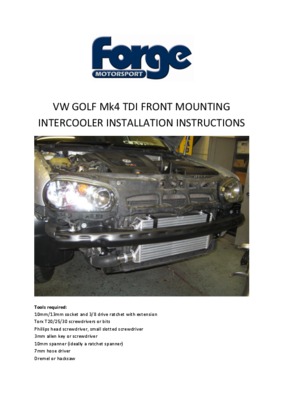 golf 2 gtd intercooler Book