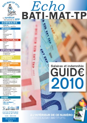 publication spetial echo bati mat tp 2007 Book