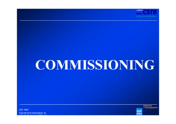 pre commissioning Book