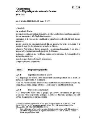 canton de geneve Book