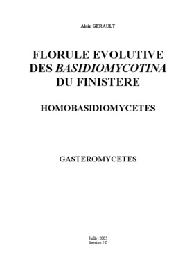 gasteromycetes Book