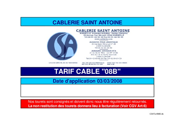 cables souples u1000 Book
