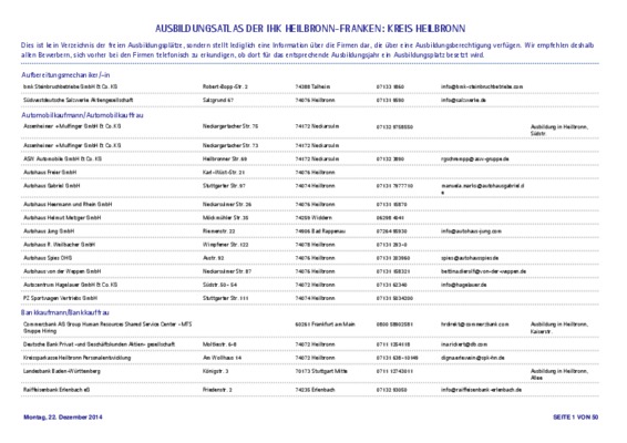 heilbronn Book