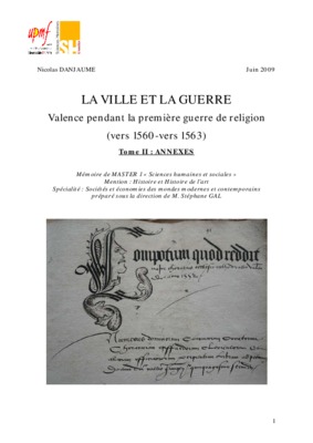 excipit memoire de guerre Book