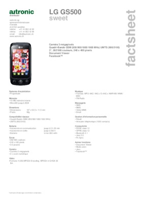 lg gs500 Book