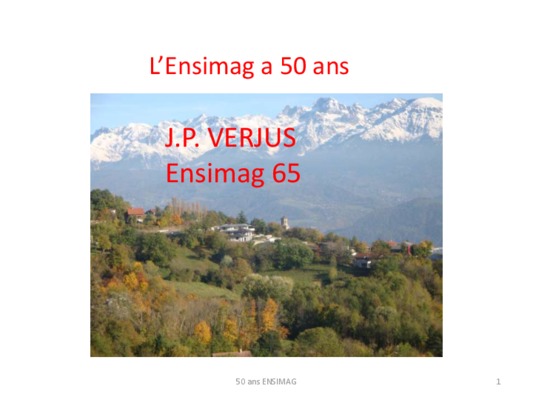ensimag Book