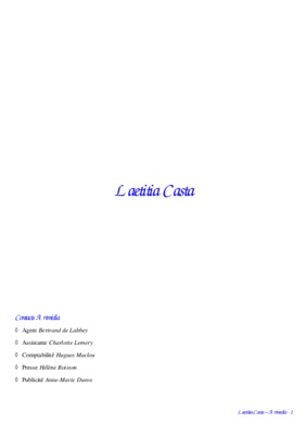 casta Book