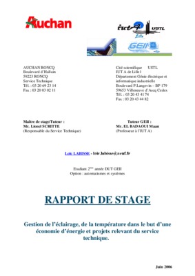 rapport de stage geii Book