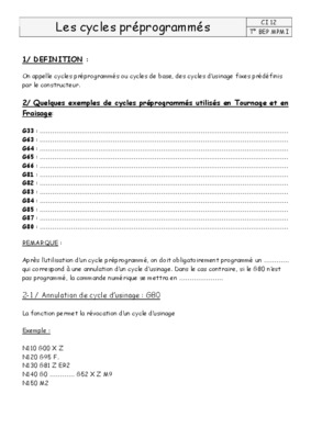 preprogrammes Book