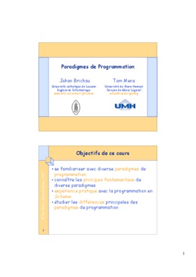 examens paradigmes de programmation Book