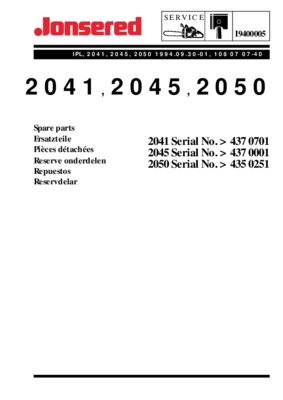 jonsred 2045 Book