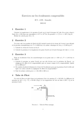 exercices sur les ecoulements Book