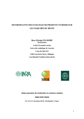 production et transformation des produits vivriers Book