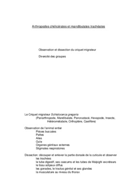 chelicerates Book