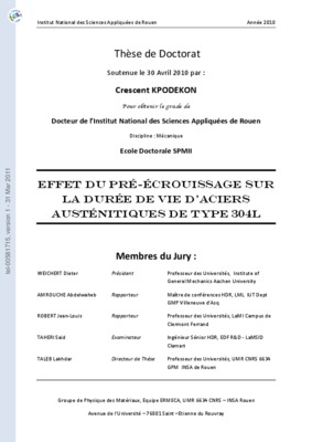 ecrouissage Book