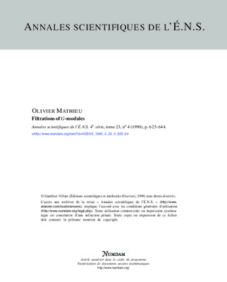 filtrations Book