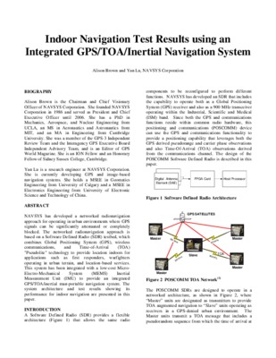 integrated navigation Book