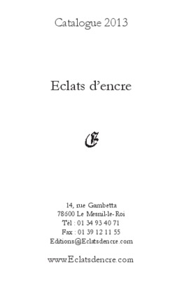 antia%3F eclats Book