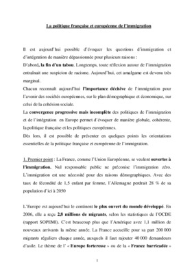 immigration europeenne Book