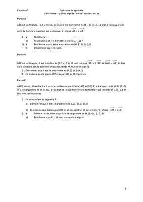 les barycentres Book