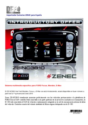 zenec 2010 Book
