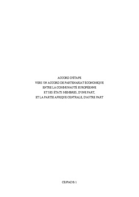 definition d_un accord de partenariat international Book