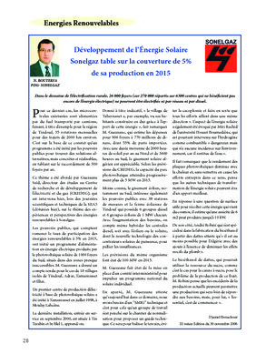 emploi en sonelgaz energie renouvellable Book