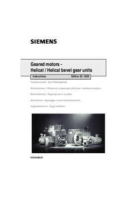siemens rev12 instructions Book