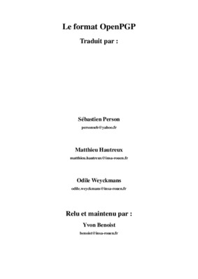 openpgp Book