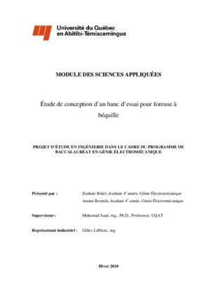 conception d_une foreuse Book