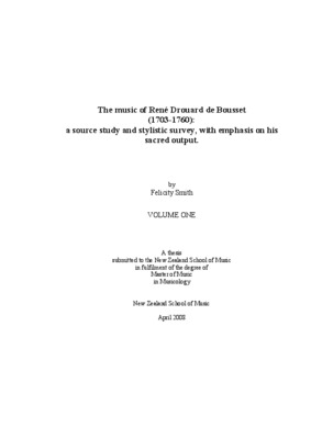 bousset Book