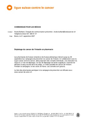 depistage pharmacie Book