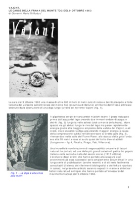 vajont Book