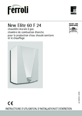 elite 100 ce ferroli Book