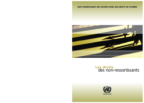 non ressortissants Book