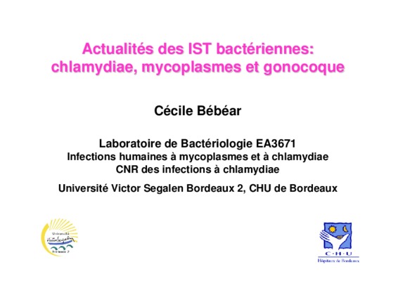 infections bacterienne pulmonaire chez Book