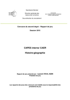 histoire geo capes interne cned Book