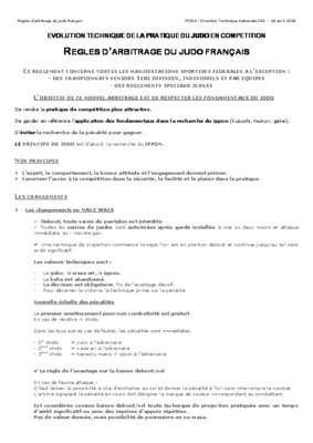 exercices judo arbitrage Book