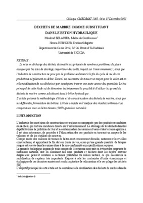 l_utilisation des dechets du btp dans la fabrication de beton Book